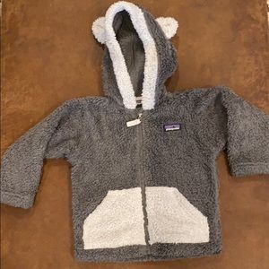 Patagonia Furry Friends Fleece Jacket 12-18 mos